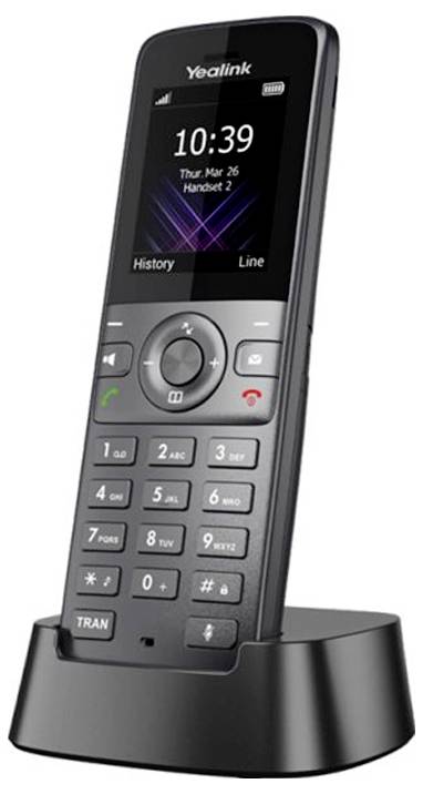 Yealink W74H DECT DECT mobil egység Kihangosító, Hallókészülékkel kompatibilis Színes kijelző Többsz 3. kép