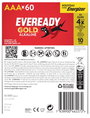 Eveready Mikroelem Eveready Gold Alkáli mangán 1.5 V 60 db 4. bélyegkép