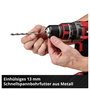 Einhell Professional TP-CD 18/60-T Li-i BL Solo -Akkus ütvefúró-csavarozó kefe nélkül 8. bélyegkép