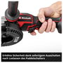 Einhell Professional TP-AG 18/125-13 Q P BL - Solo 4431197 Akkus sarokcsiszoló akku nélkül, töltő né 8. bélyegkép