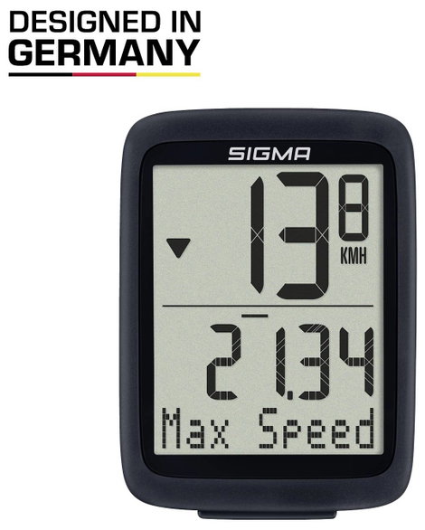 Sigma BC 10.0 WR Kerékpárkomputer Vezetékes átvitel Kerék érzékelővel 3. kép