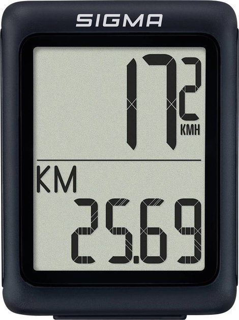 Sigma BC 5.0 WR Kerékpárkomputer Vezetékes átvitel Kerék érzékelővel