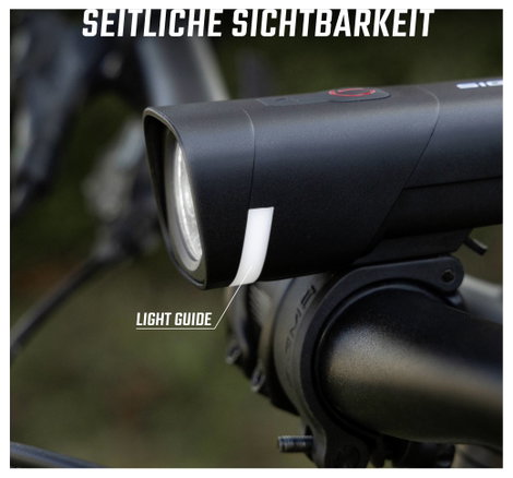 Sigma Aura 50 / Hiro 10 Set Kerékpár világítás készlet Akkus LED-es fényforrás Akkuról üzemeltetett 14. kép