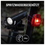 Sigma Aura 40 / Hiro 10 Set Kerékpár világítás készlet Akkus LED-es fényforrás Akkuról üzemeltetett 7. bélyegkép