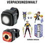 Sigma AURA MICRO Set Kerékpár világítás készlet Akkus LED-es fényforrás Akkuról üzemeltetett 7. bélyegkép