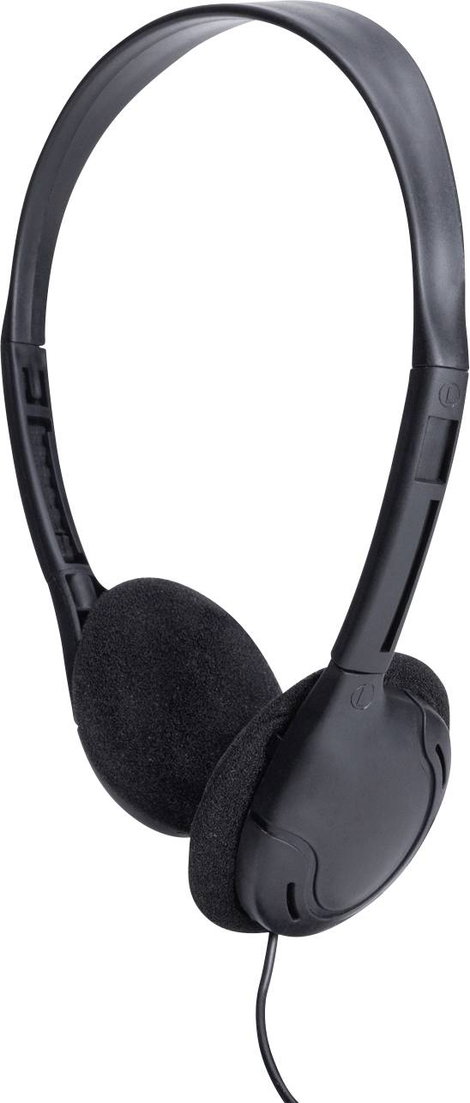 Albrecht On Ear fejhallgató Vezetékes Stereo Fekete