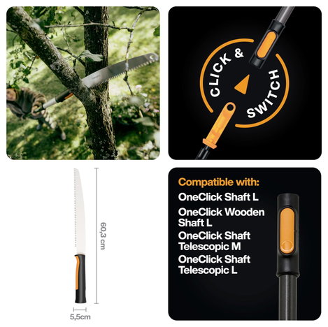 Fiskars QuikFit™ 1080691 Kerti fűrész 603 m 4. kép