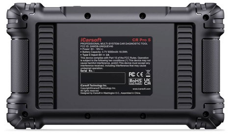Icarsoft CR Pro S OBD II diagnosztikai eszköz CR Pro S Alkalmas (autómárka): Acura, Alfa Romeo, Audi 3. kép
