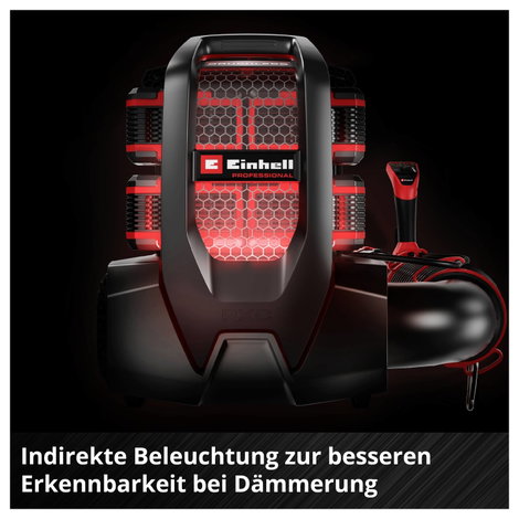 Einhell Professional 3433580 GP-LB 36/280 Li E BL-Solo Akku Lombfújó, Lombszívó Hordpánt, Szoft mark 10. kép