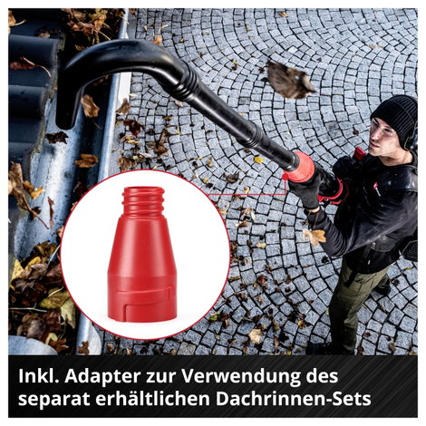 Einhell Professional 3433580 GP-LB 36/280 Li E BL-Solo Akku Lombfújó, Lombszívó Hordpánt, Szoft mark 7. kép