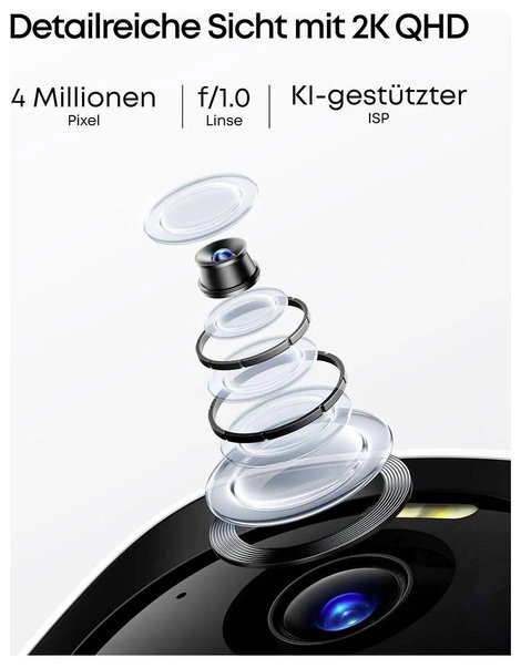 eufy eufy eufyCam E41 T8144*2+Homebase3*1+3W E8144323 IP Hálózati videófelvevő készlet 5. kép
