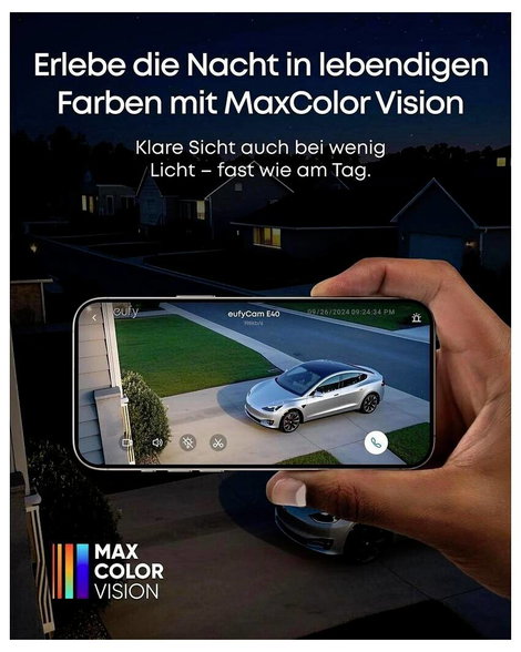 eufy eufy eufyCam E41 T8144*2+Homebase3*1+3W E8144323 IP Hálózati videófelvevő készlet 6. kép