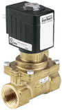 Bürkert Szervó vezérlésű szelep 221875 6281 EV 24 V/AC G 3/4 hüvely Névleges távolság 13 mm 1 db bélyegkép