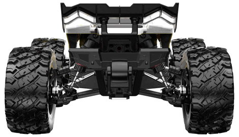MJX Fehér-sárga, Fekete Brushless 1:14 RC modellautó Elektro Truggy 4WD RtR 2,4 GHz Akkuval és töltő 10. kép