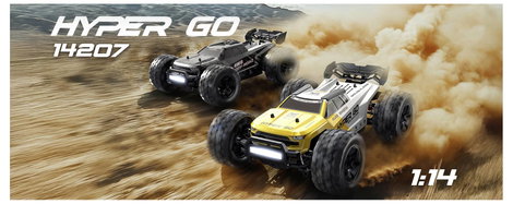 MJX Fehér-sárga, Fekete Brushless 1:14 RC modellautó Elektro Truggy 4WD RtR 2,4 GHz Akkuval és töltő 15. kép