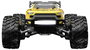 MJX Fehér-sárga, Fekete Brushless 1:14 RC modellautó Elektro Truggy 4WD RtR 2,4 GHz Akkuval és töltő 9. bélyegkép