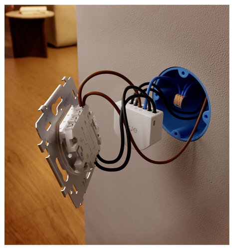 Philips Hue Hue Fali kapcsolómodul 8721103111753 2 Kanal / 2C (6A / 400W LED / 1.380W Halogen) 0.6 W 7. kép