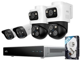 eufy eufy NVR Security System S4 E8E00323 Vezetékes, LAN IP-Hálózati videófelvevő készlet3840 x 2160