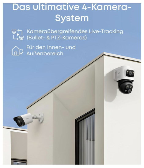 eufy eufy NVR Security System S4 E8E00323 Vezetékes, LAN IP-Hálózati videófelvevő készlet3840 x 2160 4. kép