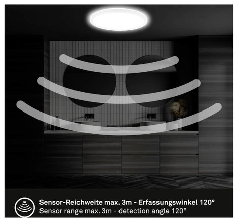 Briloner MOVE 7525416 Mennyezeti lámpa EEK: E (A - G) 18 W Fehér 3. kép
