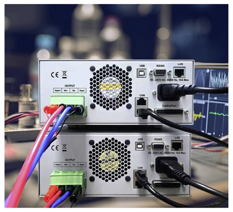 VOLTCRAFT VSPP-2015 19 labortápegység, szabályozható 0 - 150 V/DC 0 - 20 A 2000 W USB, RS-485, LAN P 6. kép