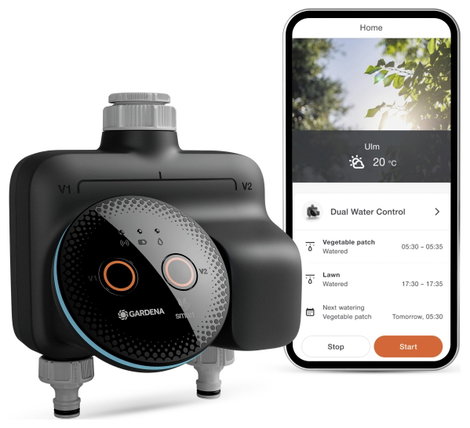 GARDENA 19034-20 smart Dual Water Control Öntözés vezérlő 2. kép
