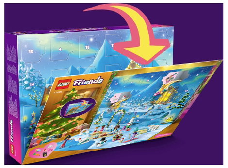 LEGO Friends Játékok Adventi naptár Korosztály 6 éves kortól 4. kép
