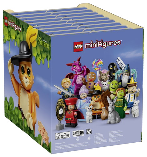 LEGO® Minifigures 6589465 Shrek sorozat  kis játékok 6 éves kortól  12 minifigura a DreamWorks Anima 15. kép