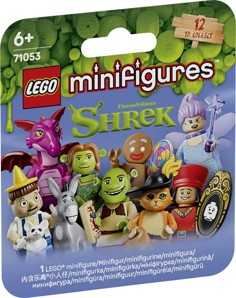 LEGO® Minifigures 6589465 Shrek sorozat  kis játékok 6 éves kortól  12 minifigura a DreamWorks Anima