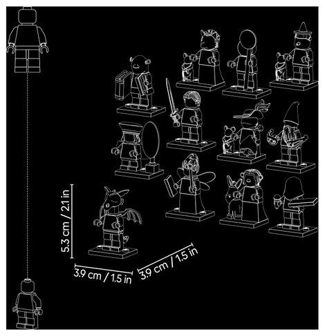 LEGO® Minifigures 6589465 Shrek sorozat  kis játékok 6 éves kortól  12 minifigura a DreamWorks Anima 20. kép