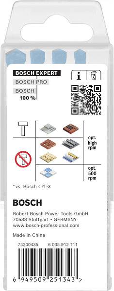 Bosch Accessories 2608902289 2608902289 Multifúró készlet 4 mm, 5 mm, 6 mm, 6 mm, 8 mm 1 db