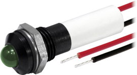 CML Innovative Technologies 19041351/6 LED lámpa Zöld 24 V/DC 32 mcd