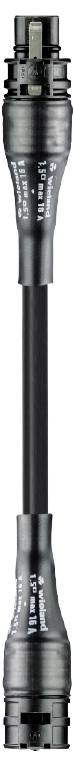 Wieland Electric 96.232.9930.1 Összekötő vezeték Fekete 9900 mm