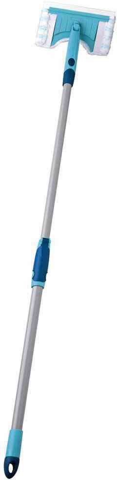Leifheit Wannen/Fliesenreiniger Flexi Pad Evolution mit Teleskopstiel 41700 1 db