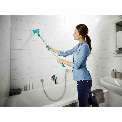 Leifheit Wannen/Fliesenreiniger Flexi Pad Evolution mit Teleskopstiel 41700 1 db 4. kép