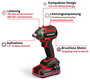 Einhell Professional TP-CW 18/350-C BL 4510058 Akkus ütvecsavarozó 350 Nm 18 V Vele szállított akkuk 4. bélyegkép