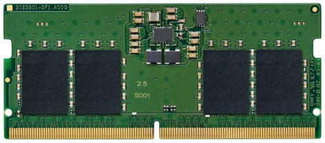 Kingston ValueRAM Laptop munkamemória modul DDR5 8 GB 1 x 8 GB Non-ECC 5600 MHz 262pin SO-DIMM CL46