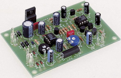 Gőzmozdony zajgenerátor építőkészlet, H-Tronic