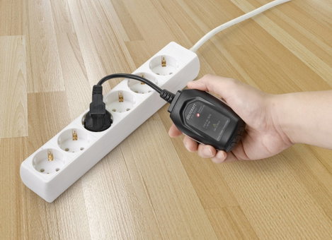 Kismegszakító és biztosíték kereső, 230 V/AC, CAT II, védőérintkezős dugó, VOLTCRAFT MS-20SF 7. kép