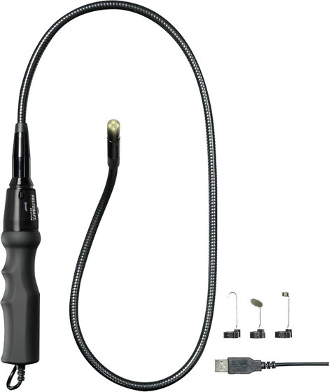 USB-s endoszkópkamera, szonda Ø 8 mm 93 cm, VOLTCRAFT BS-17+