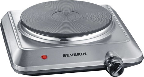 Rozsdamentes szimla acél főzőlap, 1500W, Severin KP1092