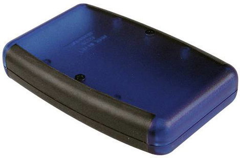 Kézi műszerdoboz polisztirol fekete 117 x 79 x 33 mm, Hammond Electronics 1553CBK,