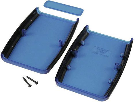 Kézi műszerdoboz polisztirol fekete 117 x 79 x 33 mm, Hammond Electronics 1553CBK, 2. kép