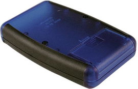 Kézi műszerdoboz ABS fekete 117 x 79 x 33 mm, Hammond Electronics 1553CBKBAT,