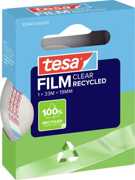 Ragasztószalag Tesa Film Eco & Clear/57043-00000-00 33 m x 19 mm, tartalom: 1 tekercs