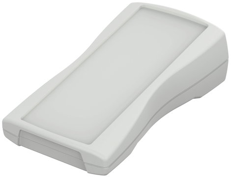 Kézi műszerdoboz, műanyag, világosszürke (RAL 7035) 119.3 x 64.9 x 26.5 mm, Bopla BS 400, 2. kép