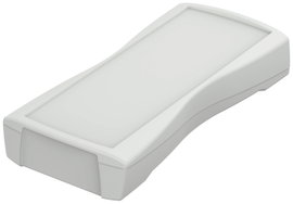 Kézi műszerdoboz, műanyag, világosszürke (RAL 7035) 209.3 x 98 x 34.8 mm, Bopla BS 800,