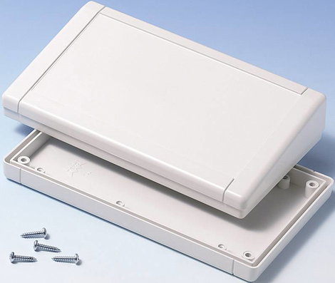 Kézi műszerdoboz ABS, fehér 160 x 94 x 36.5 mm, TEKO TB-1SP.7