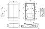 Kézi műszerdoboz ABS, fehér 160 x 94 x 36.5 mm, TEKO TB-1SP.7 2. bélyegkép