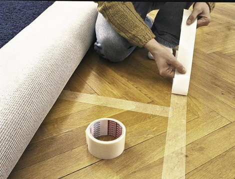 Kétoldalú ragasztószalag 10m x 50 mm Tesa® 55731 4. kép